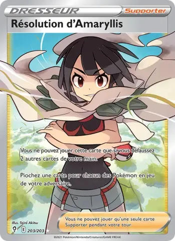 Résolution d'Amaryllis · 203