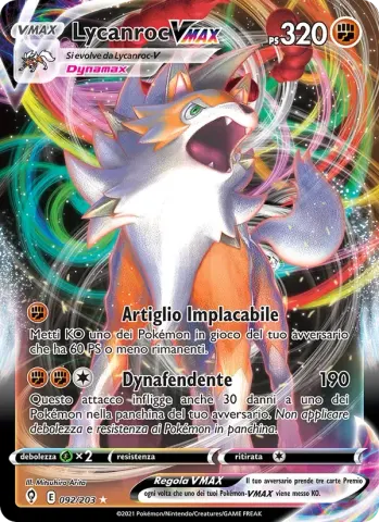 Lycanroc VMAX · 92