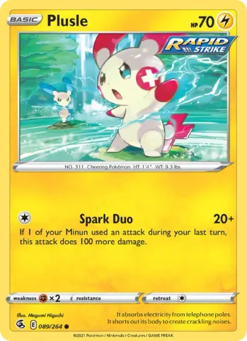 Plusle · 89