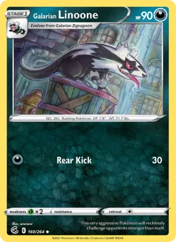 Galarian Linoone · 160