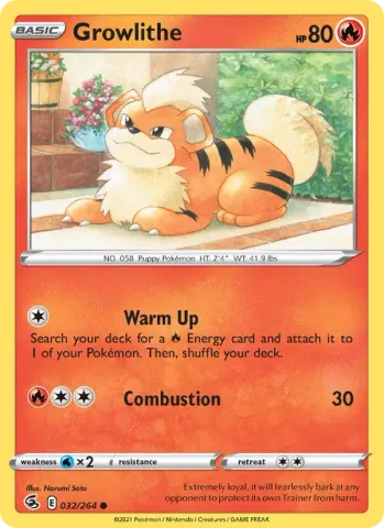 Growlithe · 32