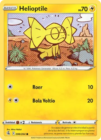 Helioptile · 98