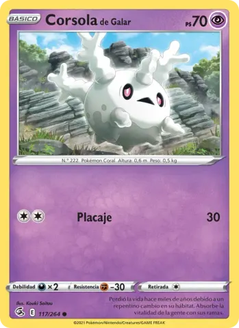 Corsola de Galar · 117