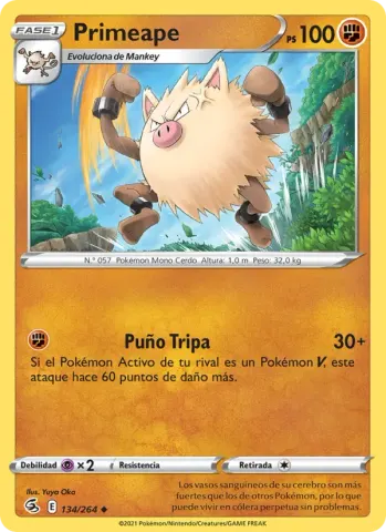 Primeape · 134