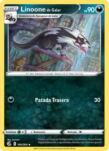 Linoone de Galar · 160