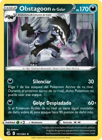 Obstagoon de Galar · 161
