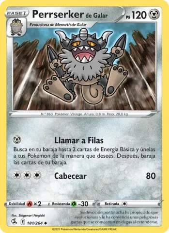 Perrserker de Galar · 181