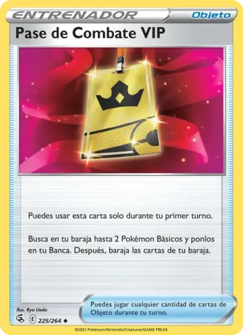 Pase de Combate VIP · 225