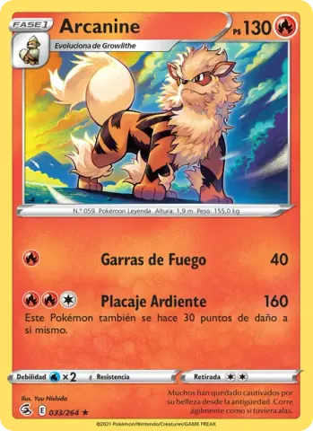 Arcanine · 33
