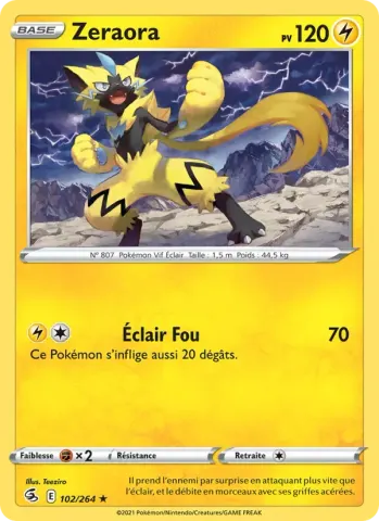 Zeraora · 102