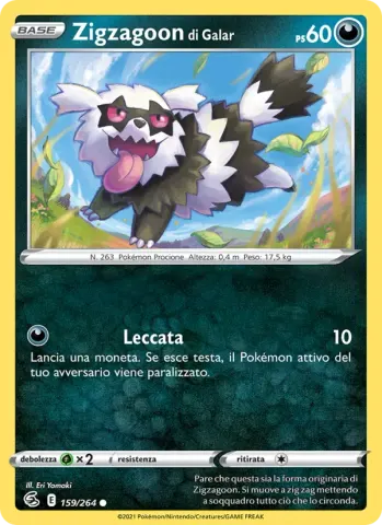 Zigzagoon di Galar · 159