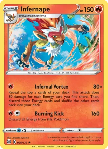 Infernape · 026