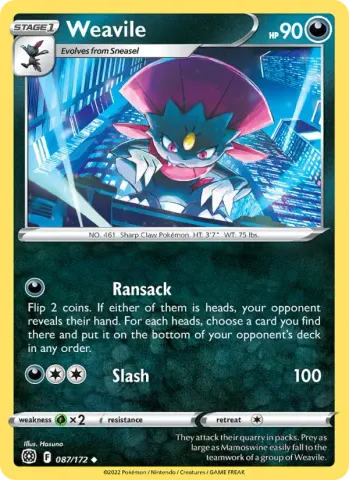Weavile · 087