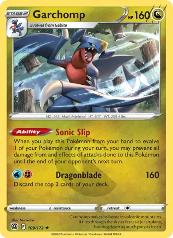 Garchomp · 109