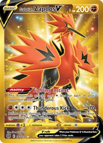 Galarian Zapdos V · 182