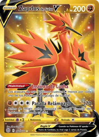 Zapdos de Galar V · 182