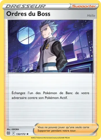 Ordres du Boss · 132