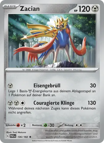 Zacian · 136