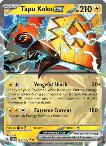 Tapu Koko ex · 068
