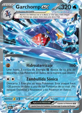 Garchomp ex · 038