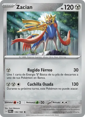 Zacian · 136