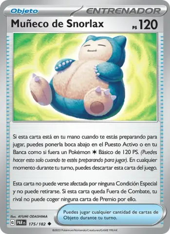 Muñeco de Snorlax · 175