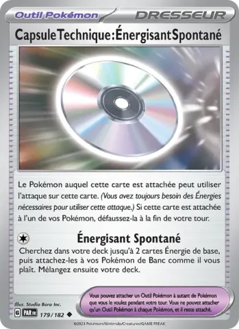 Capsule Technique : Énergisant Spontané · 179