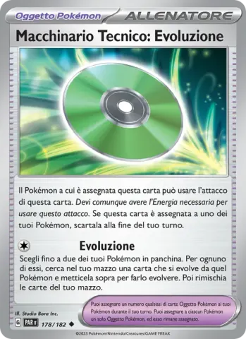 Macchinario Tecnico: Evoluzione · 178