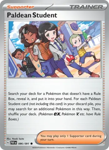Paldean Student · 086