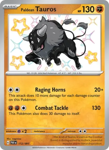 Paldean Tauros · 172