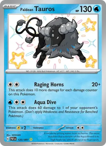 Paldean Tauros · 120