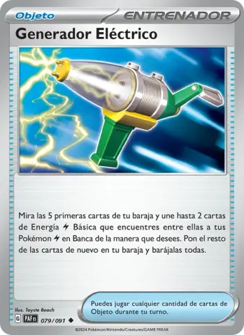Generador Eléctrico · 079