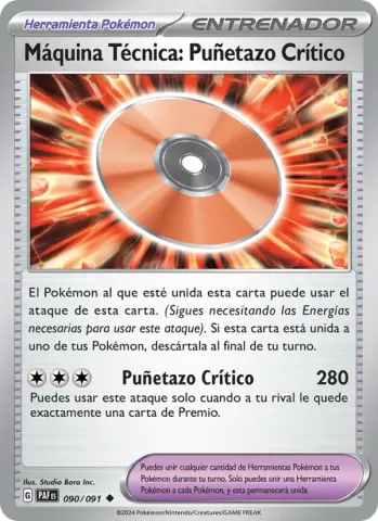 Máquina Técnica: Puñetazo Crítico · 090
