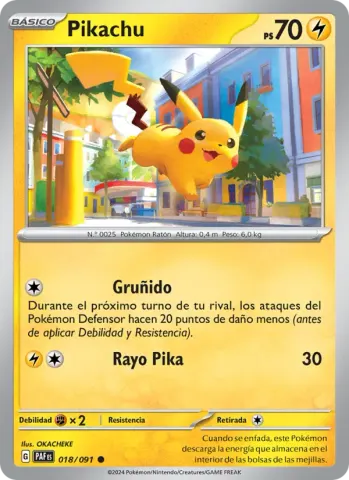 Pikachu · 018