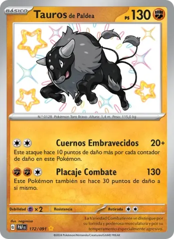 Tauros de Paldea · 172