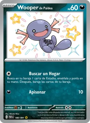 Wooper de Paldea · 180