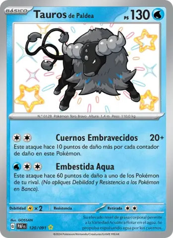 Tauros de Paldea · 120