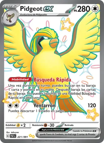 Pidgeot ex · 221