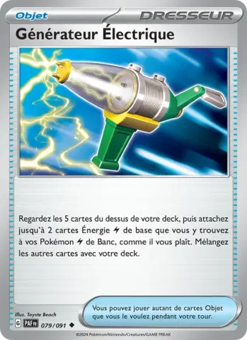 Générateur Électrique · 079