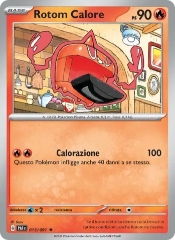 Rotom Calore · 013
