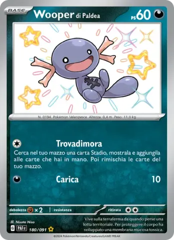Wooper di Paldea · 180