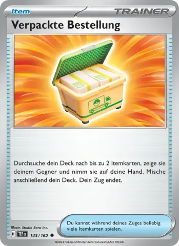 Verpackte Bestellung · 143