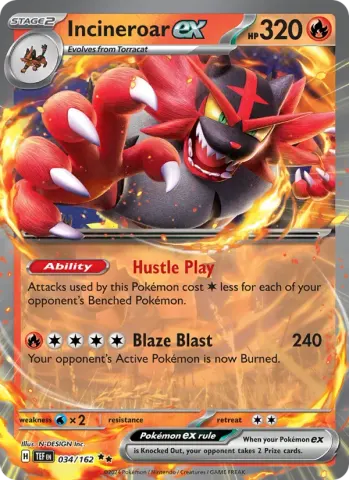 Incineroar ex · 034