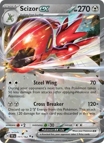 Scizor ex · 111