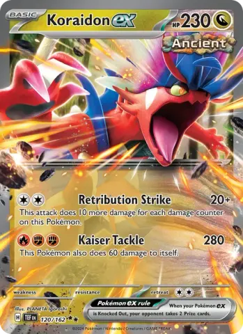 Koraidon ex · 120