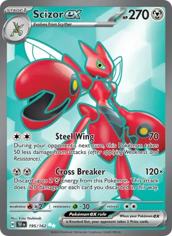 Scizor ex · 195
