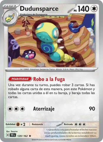 Dudunsparce · 129