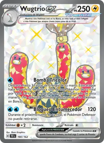 Wugtrio ex · 190