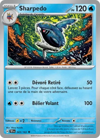 Sharpedo · 043