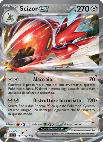 Scizor-ex · 111